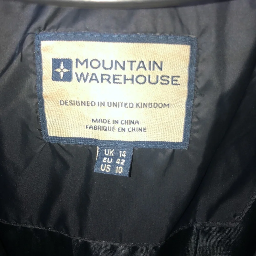 Mountain warehouse jacket Alexa Womens Insulated Jacket size 10 winter jacket​​